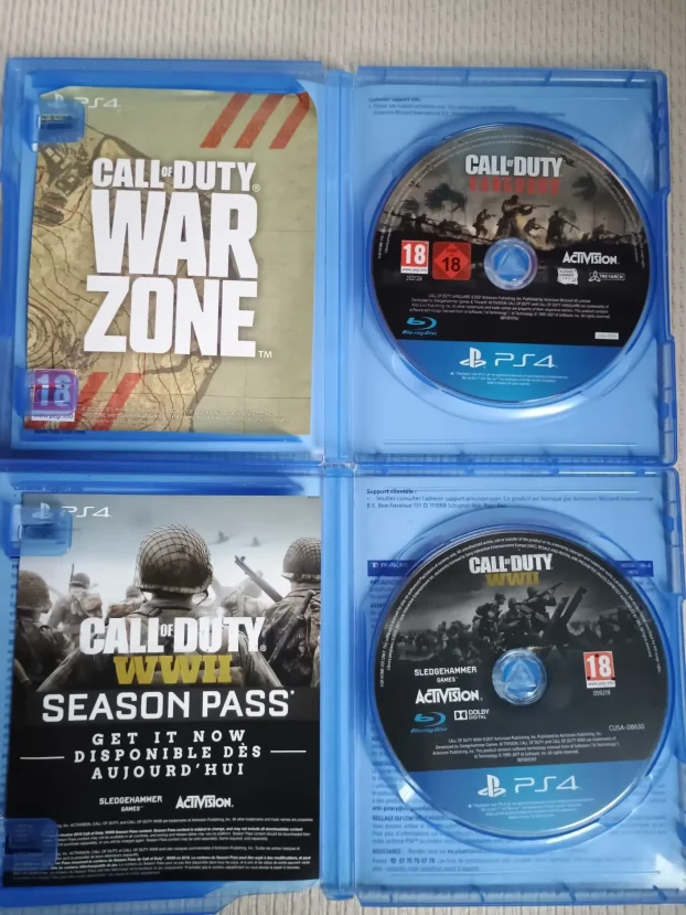 PS4/PS5 - Call of Duty - WWII & Vanguard