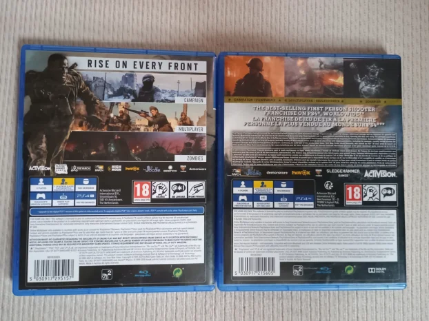 PS4/PS5 - Call of Duty - WWII & Vanguard