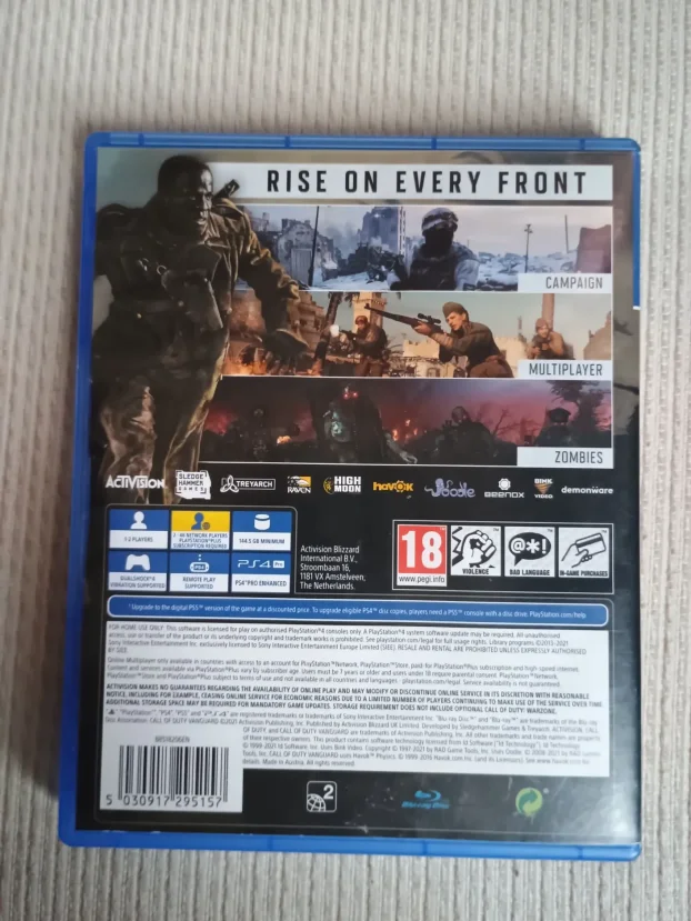 PS4/PS5 - Call of Duty - WWII & Vanguard