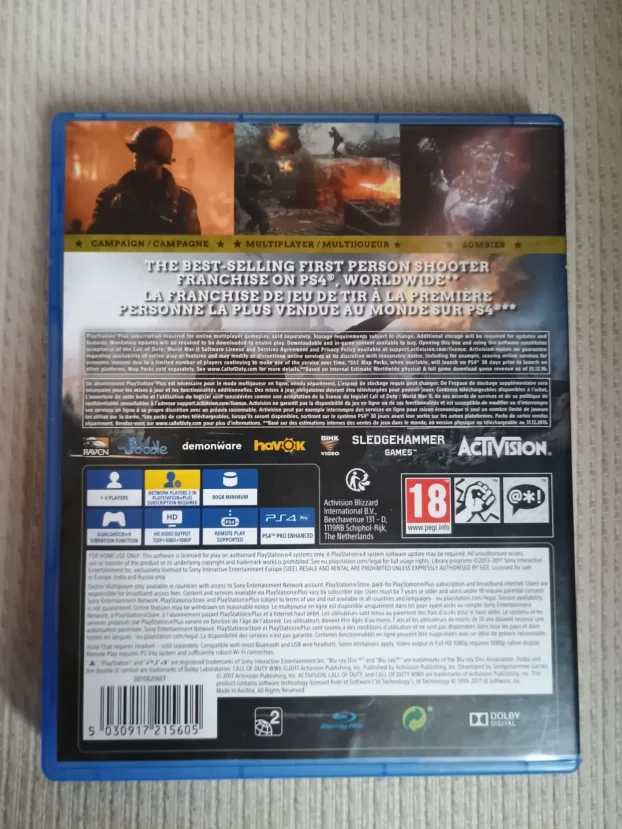 PS4/PS5 - Call of Duty - WWII & Vanguard