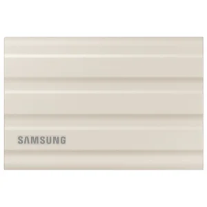 SAMSUNG 1TB T7 Shield USB 3.1 + USB 3.1 Type C Beige MU-PE1T