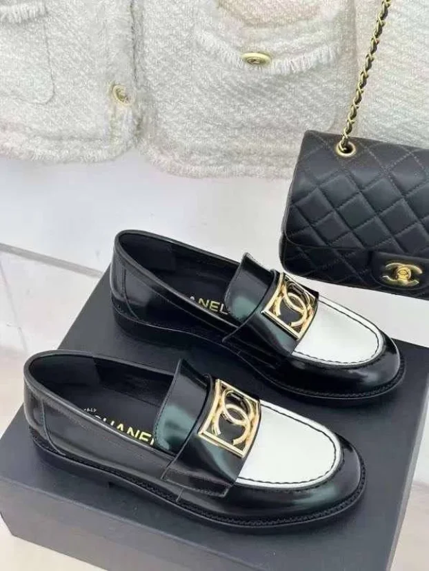 chanel loafers