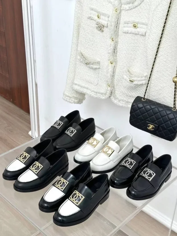 chanel loafers