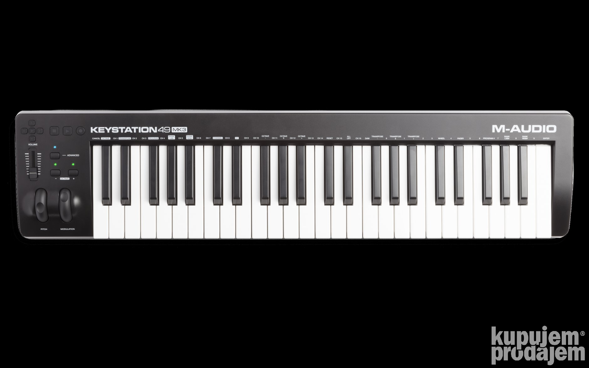 M-Audio Keystation 49 MK3 midi klavijatura - KupujemProdajem
