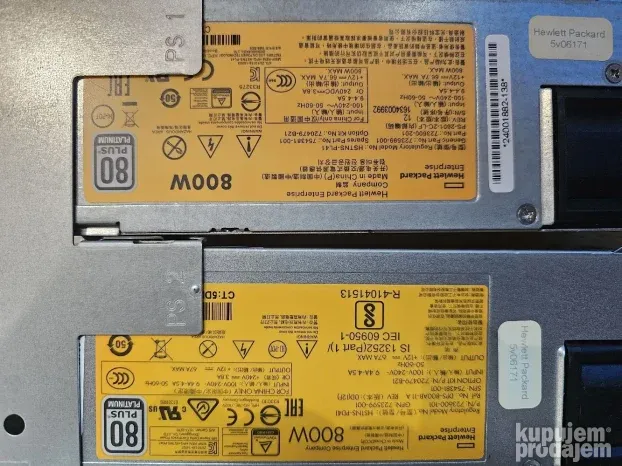 HP ProLiant DL360 Gen9/ 2 x Xeon E5-2650 v3/ 4 x 600Gb šine