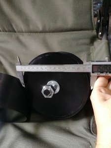 Gumeno-metalni nosac/amortizer fi150 M16