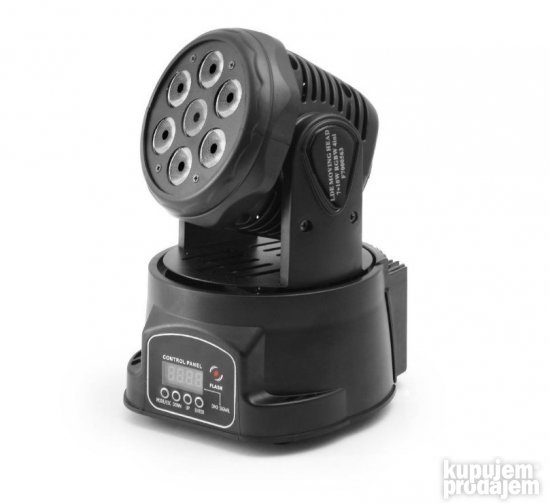 Led Roto Glava 7x10 W - Rotirajuce robo glave Novo