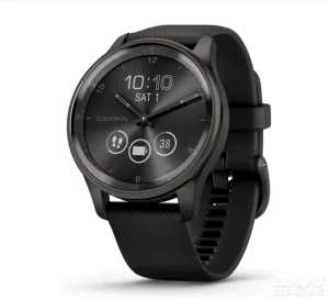 GARMIN Vivomove Trend black silicone strap