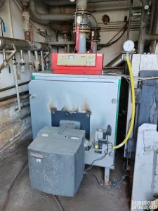 Šukom gasni kotao 2018 i gorionik za proizvodni pogon