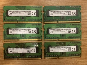 DDR3 4GB Micron PC3L 14900 1866MHZ