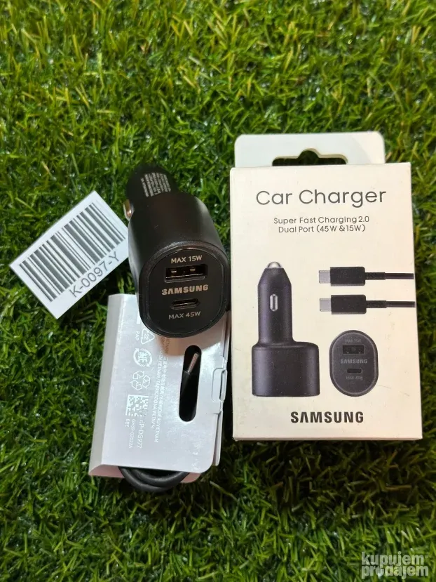 Samsung S25 auto punjac 45W i 15W + kabal