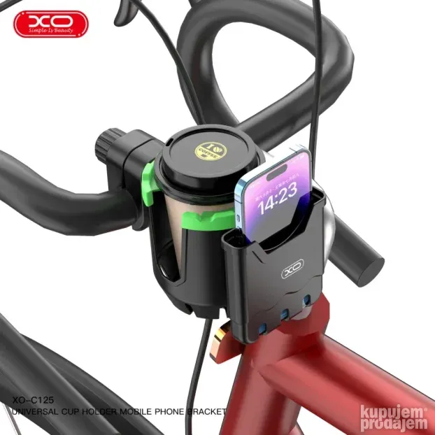XO Držač za Čašu za bicikl/motor C125