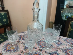 kristalne 4 case za zestoka pica + flasa