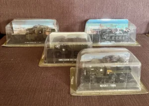 Americom makete, borbena vozila