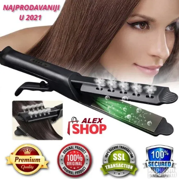 Pegla za kosu za morko i suvo ispravljanje kose