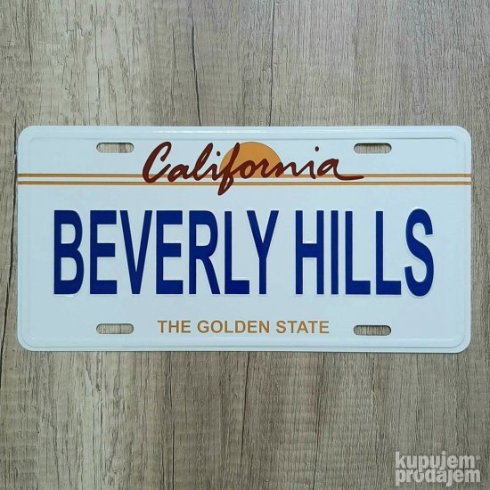 Tablica BEVERLY HILLS