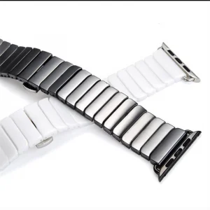 Metalna narukvica za aaple watch 34mm-CRNA