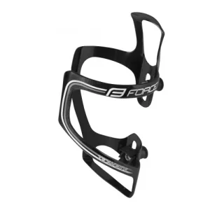 Korpica bidona FORCE carbon leva, crno-beli