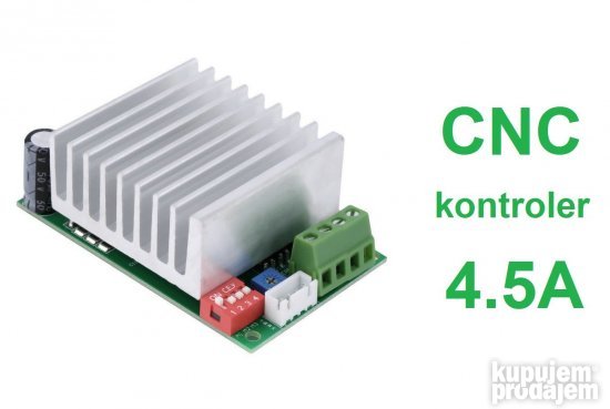 Kontroler i drajver za CNC masinu - 4.5A