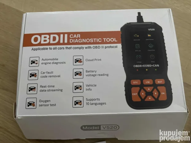 OBD2 Dijagnostika V520