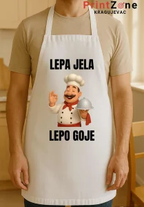 Kecelja sa stampom po zelji / Stampa po zelji