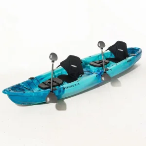 Kajak kayak sit on top 2+1 nerites 375komplet sedista i vesl