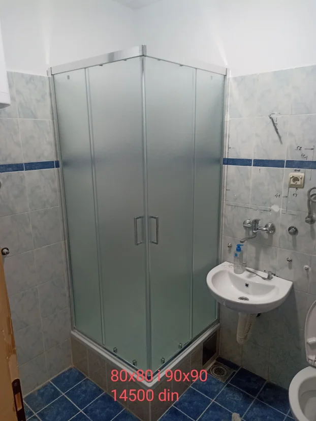 Ugradnja tuš kabina, paravana i tuš kada