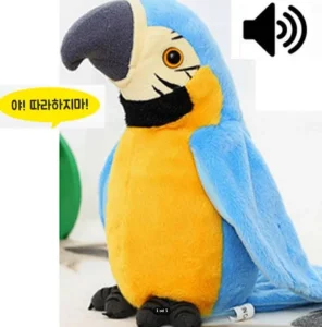 Brbljivi papagaj interkativna igračka plavi