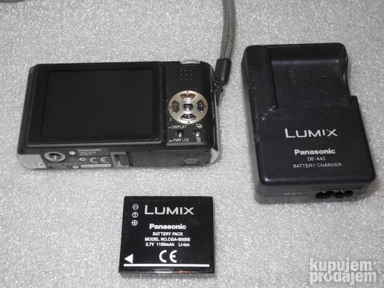 panasonic DMC-FX9 DF-A42 CGA-S005E delovi