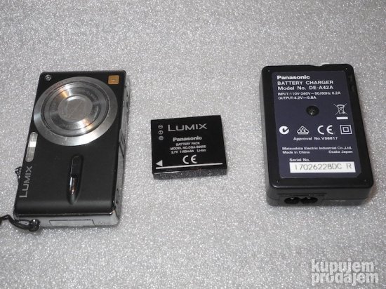 panasonic DMC-FX9 DF-A42 CGA-S005E delovi