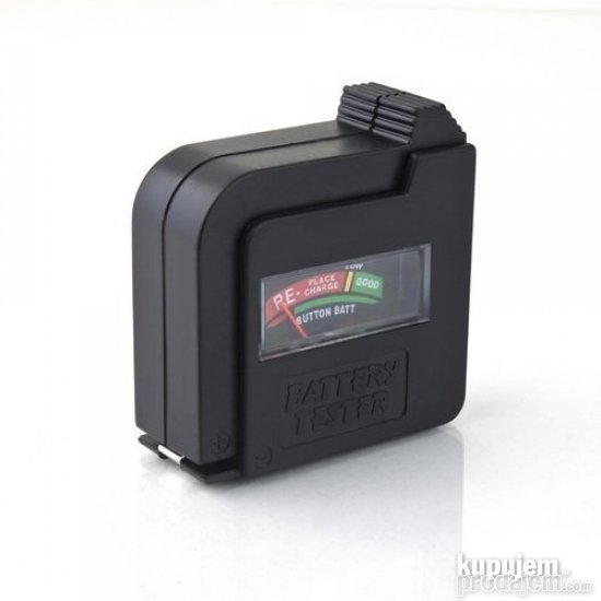 Tester baterija - 1.5V AA, AAA, C, D, 9V
