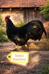 CRNI AUSTRALORP JAJA za nasad - inkubator, EXTRA KVALITET