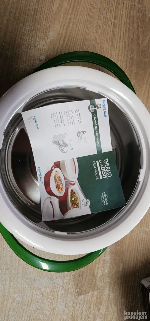 Pinnacle Panache termo posuda sa poklopcem, 3500ml, zelena