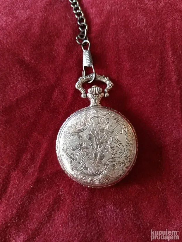 Watame antimagnetic hunting swiss made pocket watch