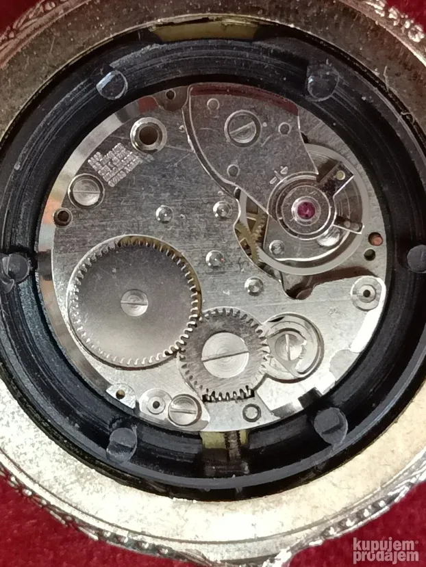 Watame antimagnetic hunting swiss made pocket watch