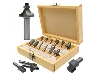 Set 12 Glodala za drvo Drvena kutija FALON TECH Germany