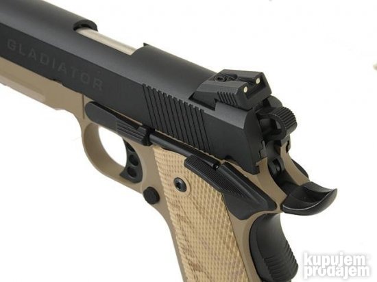 M1911 GLADIATOR CRIXUS - dark earth airsoft replika #323