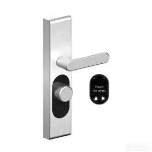 SHELLY LOQED touch clever Wi-Fi + Bluetooth lock silver