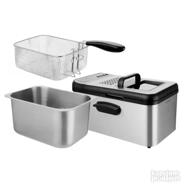 SENCOR SFR 8200SS Deep fryer 2200 W silver / black