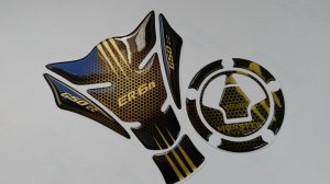 Komplet stikera ER 6N Kawasaki gold