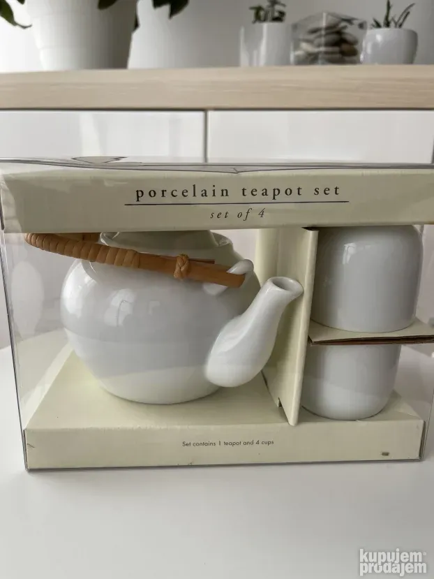 Cajni set - Porcelan - NOVO!