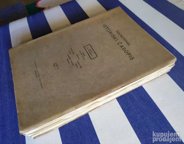 Istoriski časopis Jugoslavije sveske 1-4, 1937.