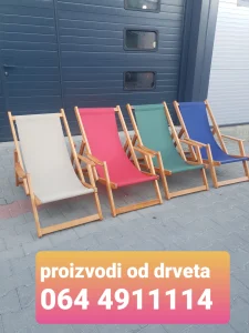 Lezaljke sa platnom/tri polozaja