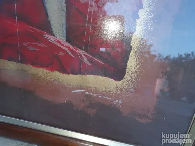 Slika uramjena sa potpisom nikola carana