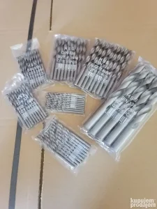 HSS Burgije za metal Silver