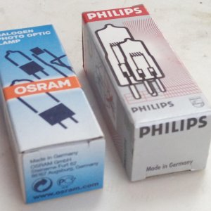 Fotoopticke lampe 6v 10w/20w OSRAM/FILIPS