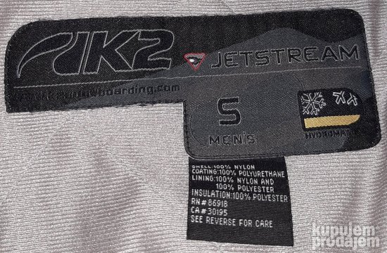 Extra ski jakna K2 vel L