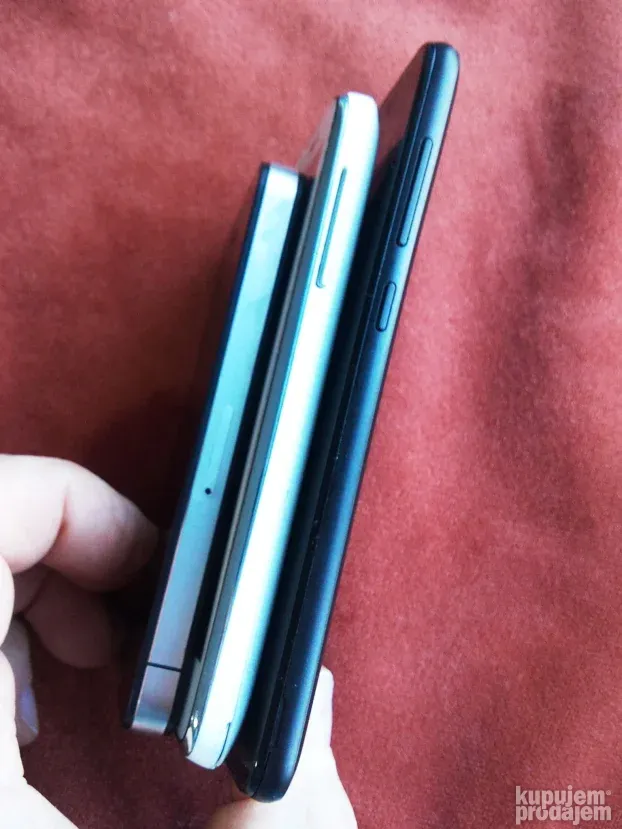 Huawei, alcatel i Iphone.