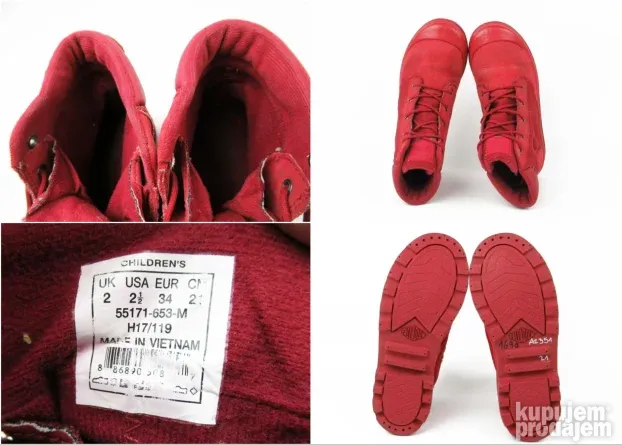 Palladium dečije cipele čizme vodootporne   az351