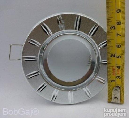 Rozetne za sijalice alu lim